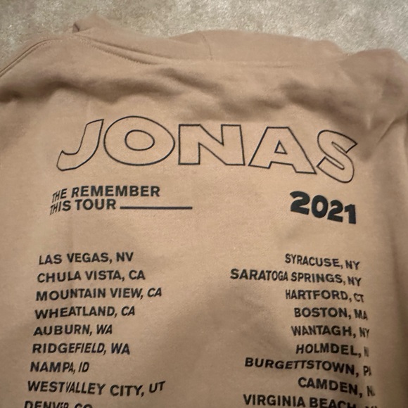 Jonas brothers merch hoodie - Picture 3 of 3